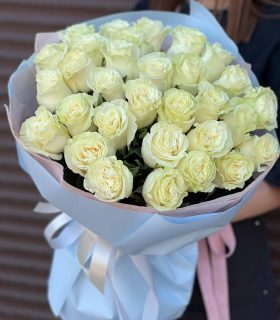 TOP2) Ecuadorian white roses 7500 80$
