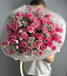 bush roses 11400 руб 120$